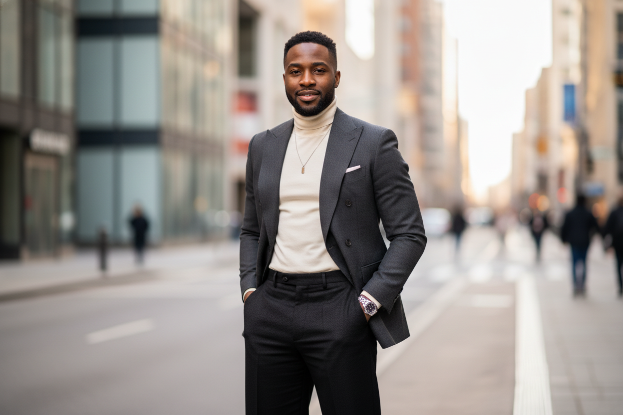 A black man with style